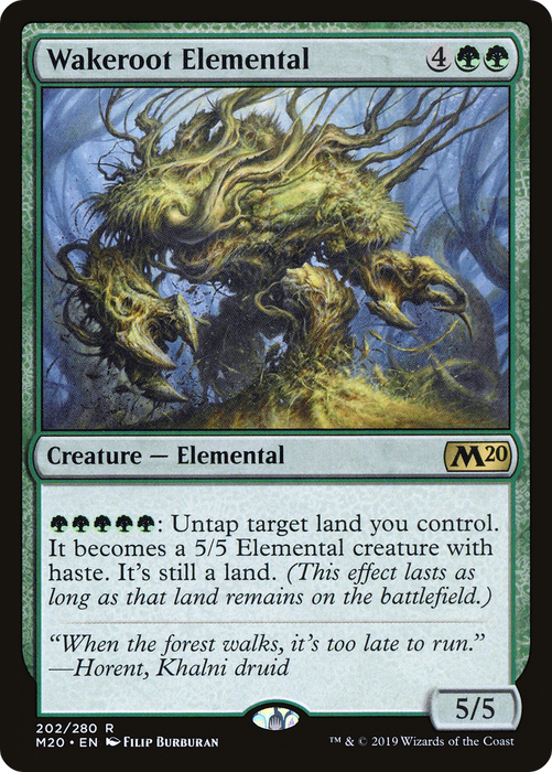 Wakeroot Elemental (M20-202) - rare