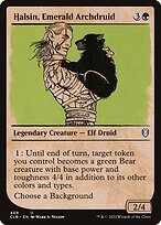 Halsin, Emerald Archdruid (CLB-408) - uncommon: (Showcase)