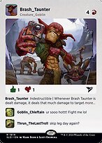 Brash Taunter (SLD-1614) - rare (Borderless)