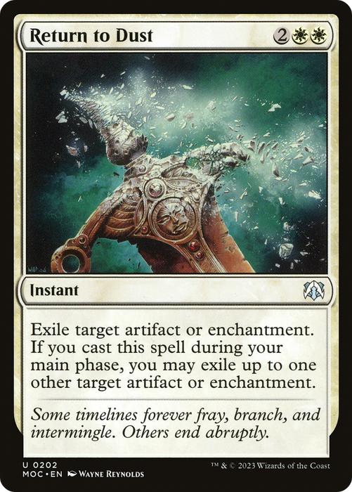 Return to Dust (MOC-202) - uncommon