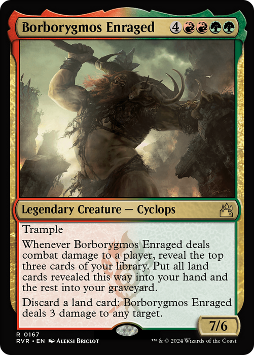 Borborygmos Enraged (RVR-167) - rare