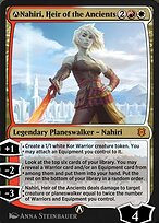 A-Nahiri, Heir of the Ancients (ZNR-A-230) - mythic