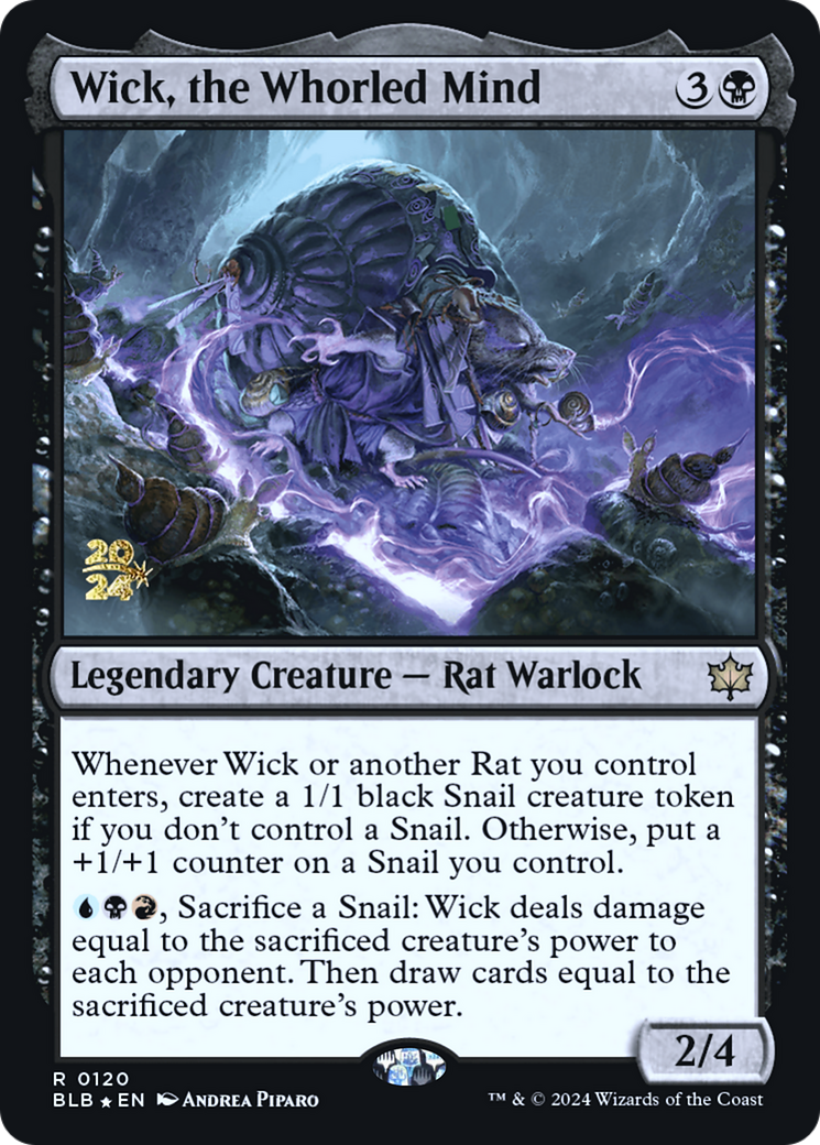 Wick, the Whorled Mind (PRE-120S) - rare - Foil