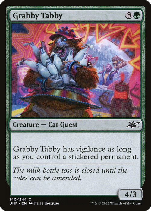 Grabby Tabby (UNF-140) - common