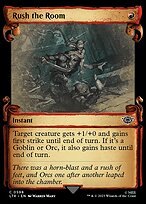 Rush the Room (LTR-598) - common: (Showcase) - Foil