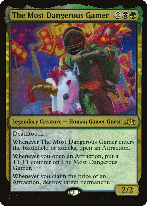The Most Dangerous Gamer (UNF-460) - rare - Foil