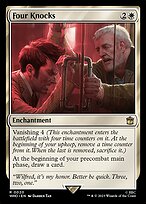 Four Knocks (WHO-020) - rare - Foil