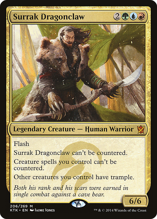 Surrak Dragonclaw (KTK-206) - mythic