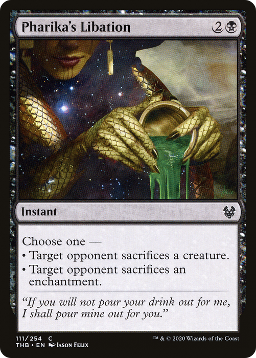 Pharika's Libation (THB-111) - common - Foil