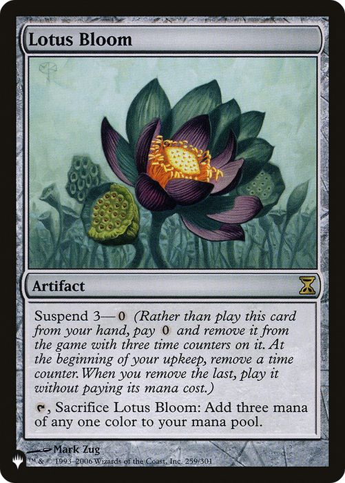 Lotus Bloom (LIST-TSP-259) - rare