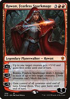 Rowan, Fearless Sparkmage (ELD-304) - mythic - Foil