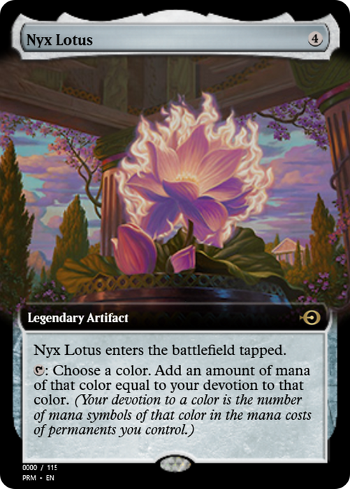 Nyx Lotus (PRM-79917) - rare