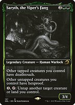 Saryth, the Viper's Fang (DBL-197) - rare - Foil