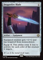 Dragonfire Blade (TDM-240) - rare - Foil