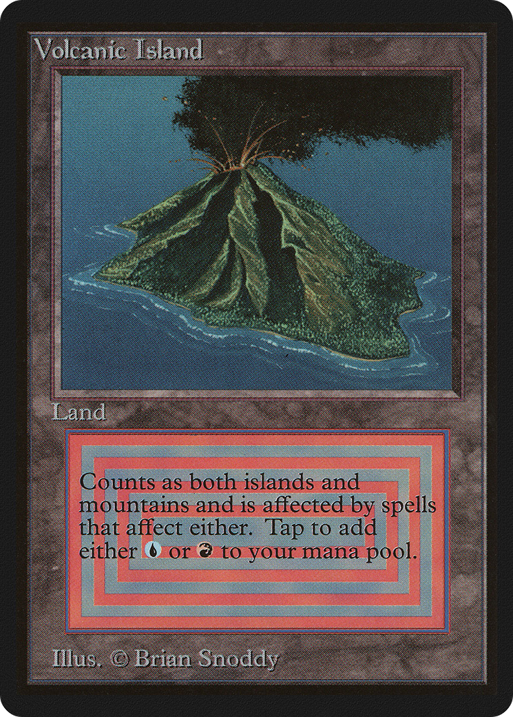 Volcanic Island (LEB-287) - rare