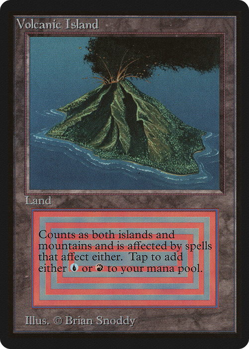 Volcanic Island (LEB-287) - rare