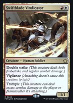 Swiftblade Vindicator (PRE-246S) - rare - Foil
