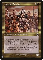 Putrid Warrior (LIST-APC-117) - common