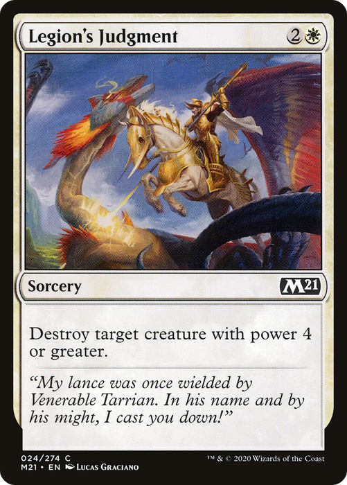 Legion's Judgment (M21-024) - common - Foil