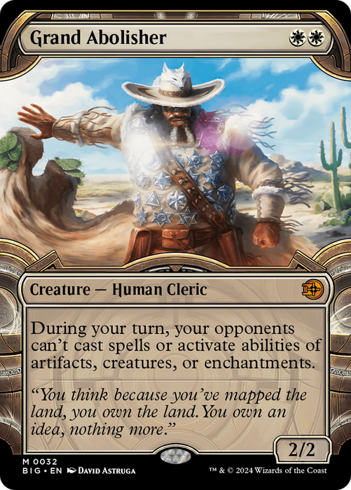 Grand Abolisher (BIG-032) - mythic: (Showcase) - Foil