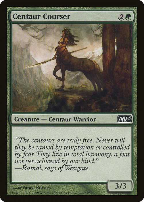 Centaur Courser (M10-172) - common - Foil