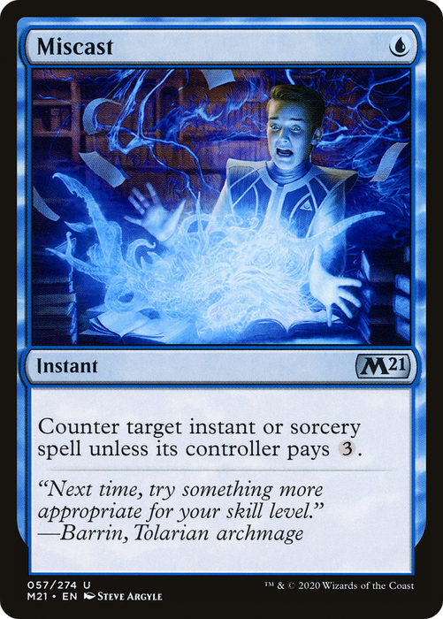 Miscast (M21-057) - uncommon - Foil