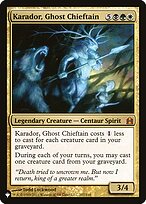 Karador, Ghost Chieftain (LIST-CMD-207) - mythic
