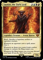 Sauron, the Dark Lord (LTR-224) - mythic