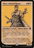 Minsc, Beloved Ranger (AFR-344) - mythic: (Showcase) - Foil