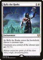 Rally the Ranks (KHM-020) - rare - Foil