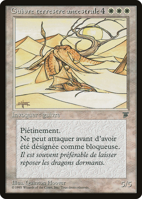 Elder Land Wurm (REN-009) - uncommon