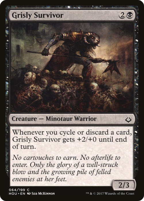 Grisly Survivor (HOU-064) - common