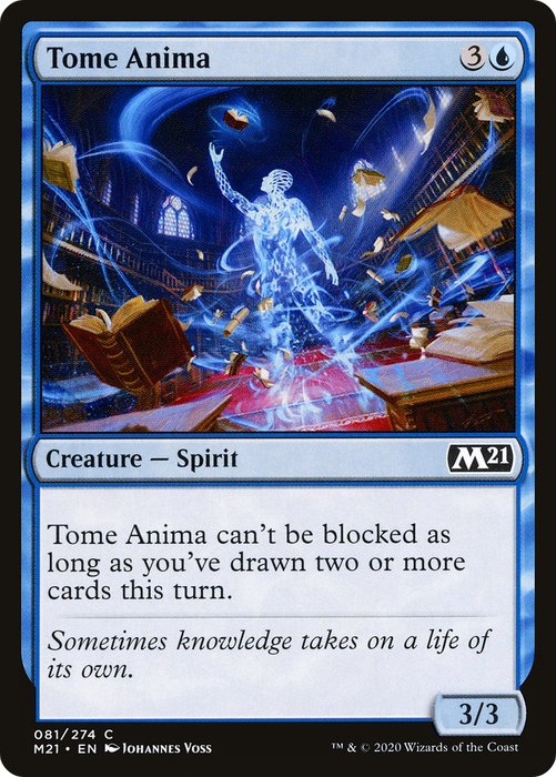 Tome Anima (M21-081) - common - Foil