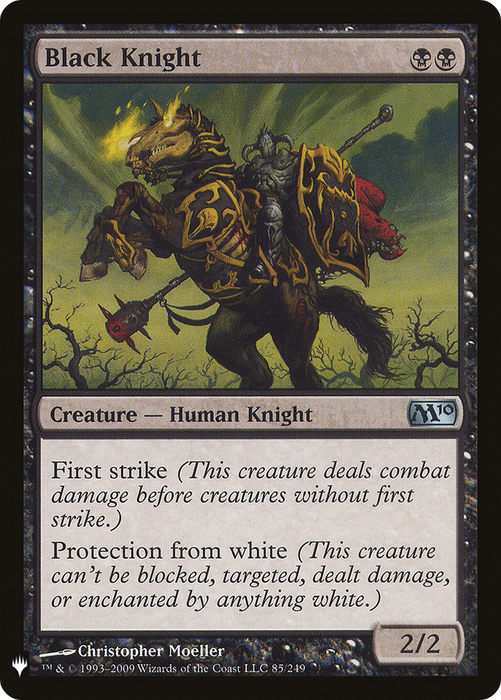 Black Knight (LIST-M10-85) - uncommon