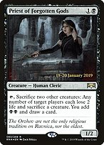 Priest of Forgotten Gods (PRE-83S) - rare - Foil