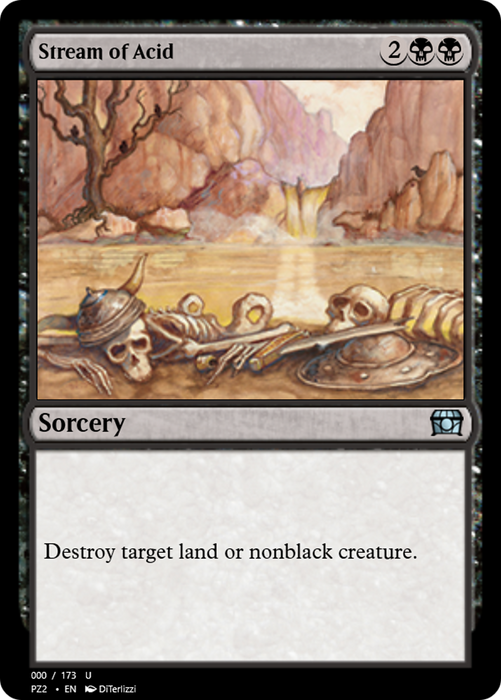 Stream of Acid (PZ2-65793) - uncommon - Foil
