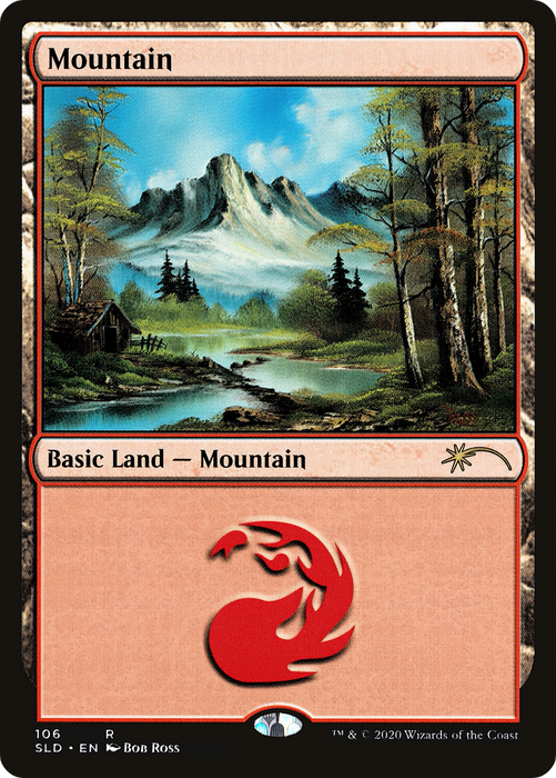 Mountain (SLD-106) - rare - Foil