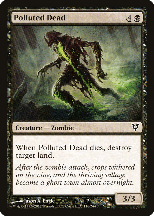 Polluted Dead (AVR-116) - common