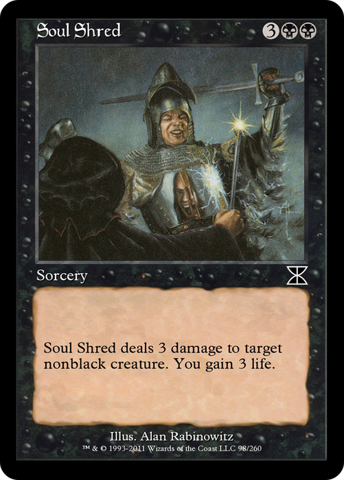Soul Shred (ME4-098) - common - Foil