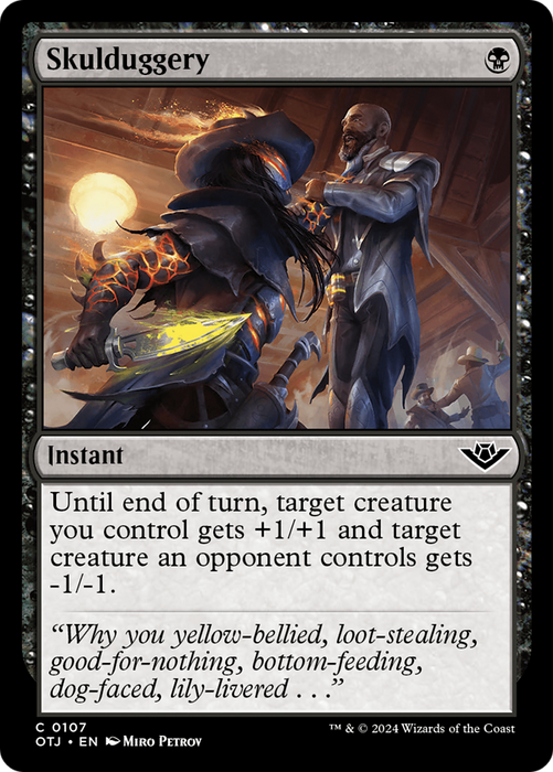Skulduggery (OTJ-107) - common - Foil