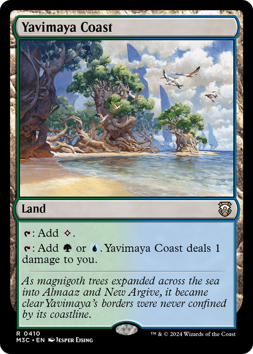 Yavimaya Coast (M3C-410) - rare
