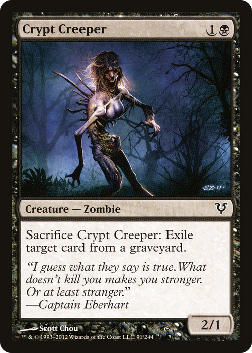 Crypt Creeper (AVR-091) - common - Foil
