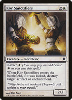 Kor Sanctifiers (ZEN-022) - common - Foil