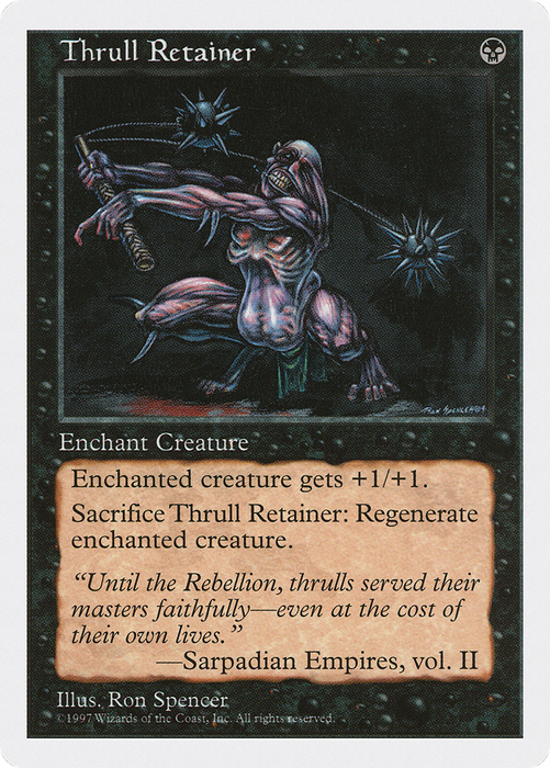Thrull Retainer (5ED-198) - uncommon