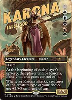 Karona, False God (SLD-1624) - rare (Borderless)