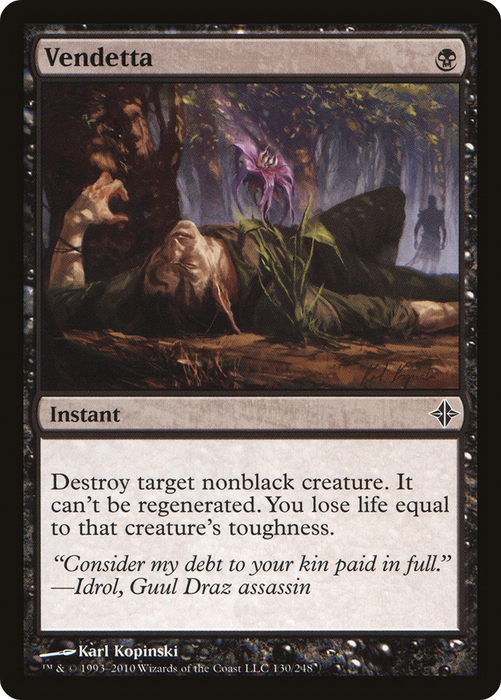 Vendetta (ROE-130) - common - Foil