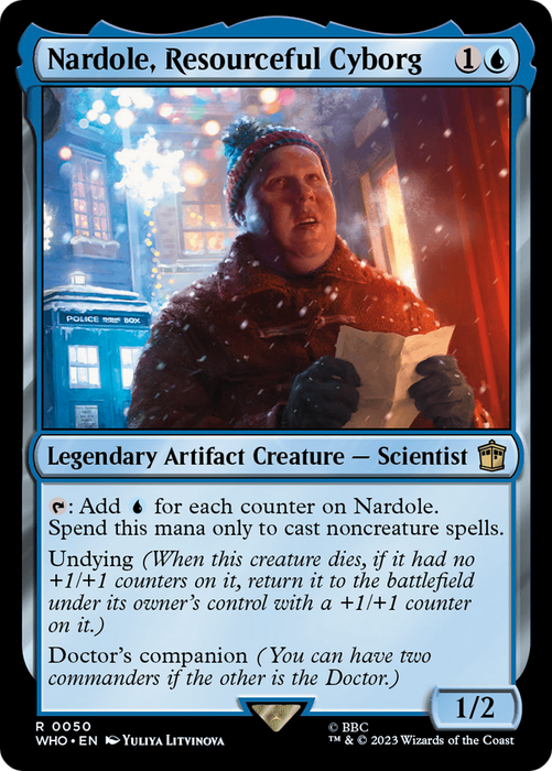 Nardole, Resourceful Cyborg (WHO-050) - rare - Foil