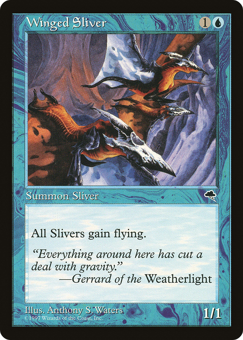 Winged Sliver (TMP-106) - common