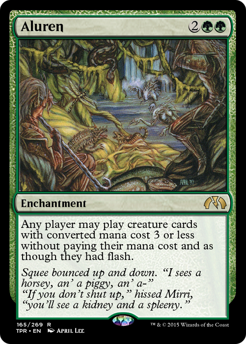 Aluren (TPR-165) - rare - Foil