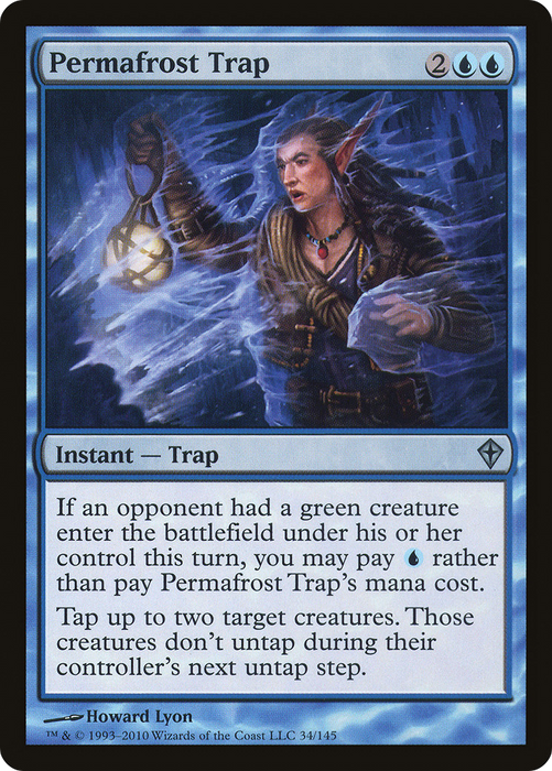 Permafrost Trap (WWK-034) - uncommon - Foil